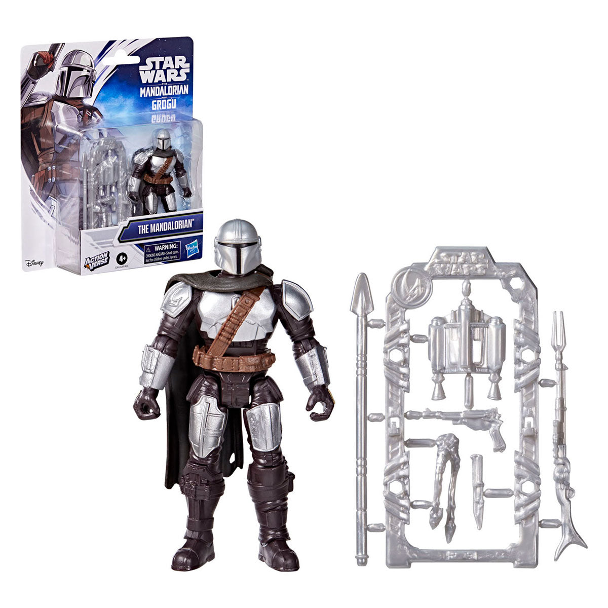 Star wars actionverse the mandalorian speelfiguur