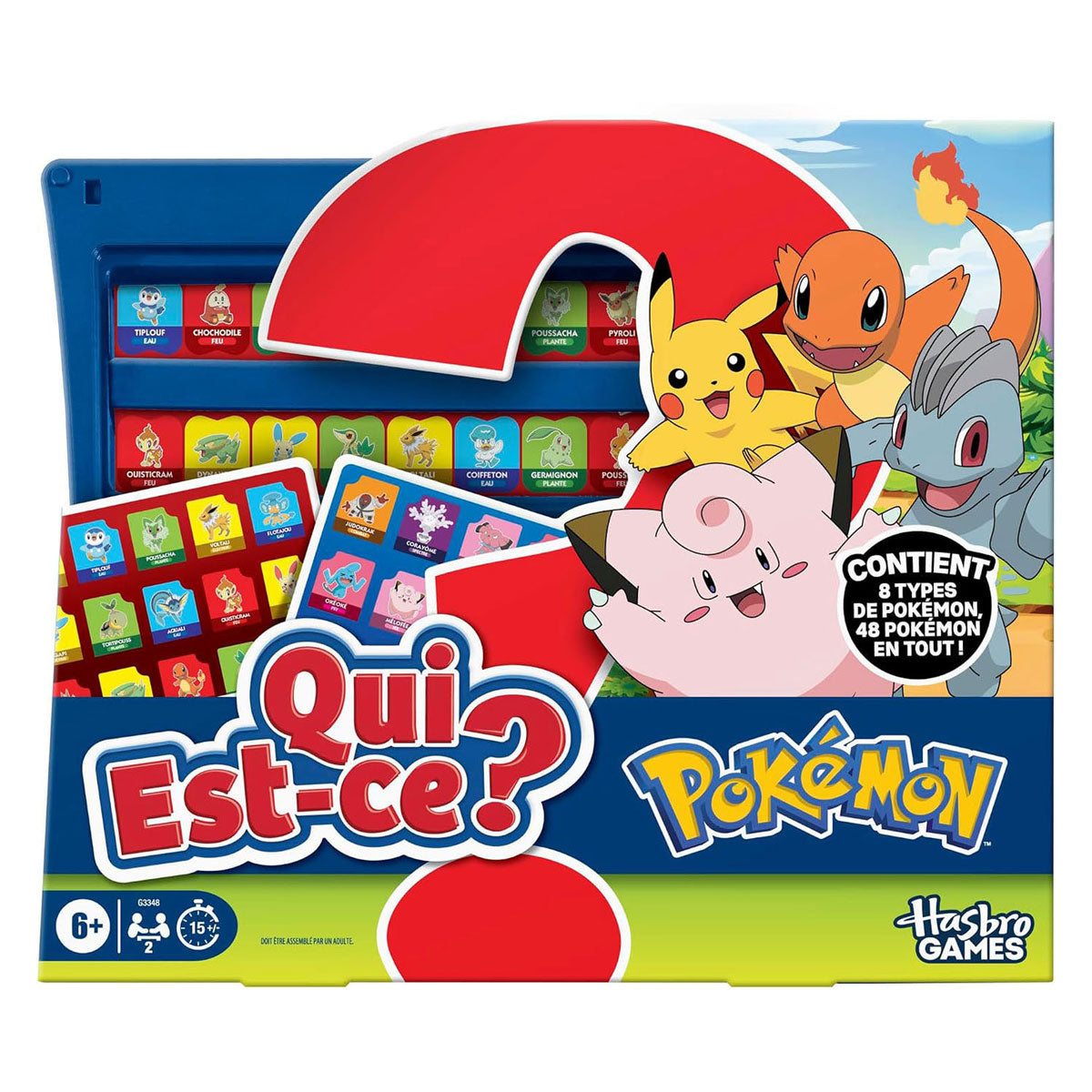 Hasbro gaming wie is het? pokémon - franstalig