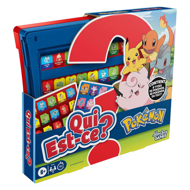 Hasbro gaming wie is het? pokémon - franstalig