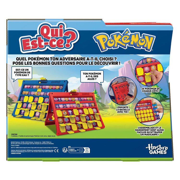 Hasbro gaming wie is het? pokémon - franstalig