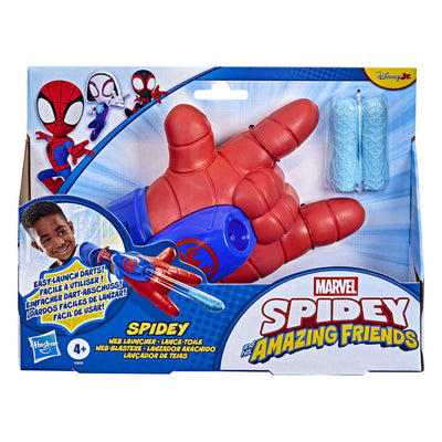 Hasbro marvel spidey and his amazing friends spidey web launcher - 2 darts