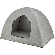 Trixie hondenmand tent jonna vital ribstof lichtgrijs - afbeelding 2