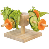Trixie voer draaimolen onbehandeld hout - afbeelding 3