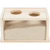 Trixie zandbad hamster gerbil onbehandeld hout