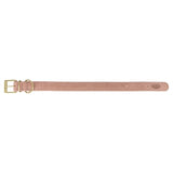 Trixie halsband hond pure leer roze - afbeelding 3