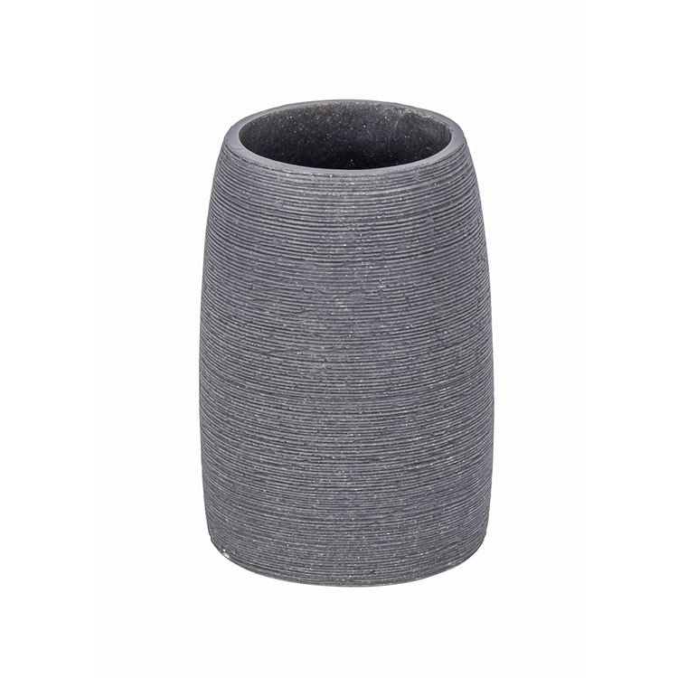 Wenko 1064996 - tandenborstelbeker goa grijs | 2 stuks