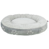 Trixie hondenmand jimmy soft rond lichtgrijs