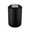Wenko 1064956 - afvalemmer brasil l 6,5 liter zwart | 2 stuks