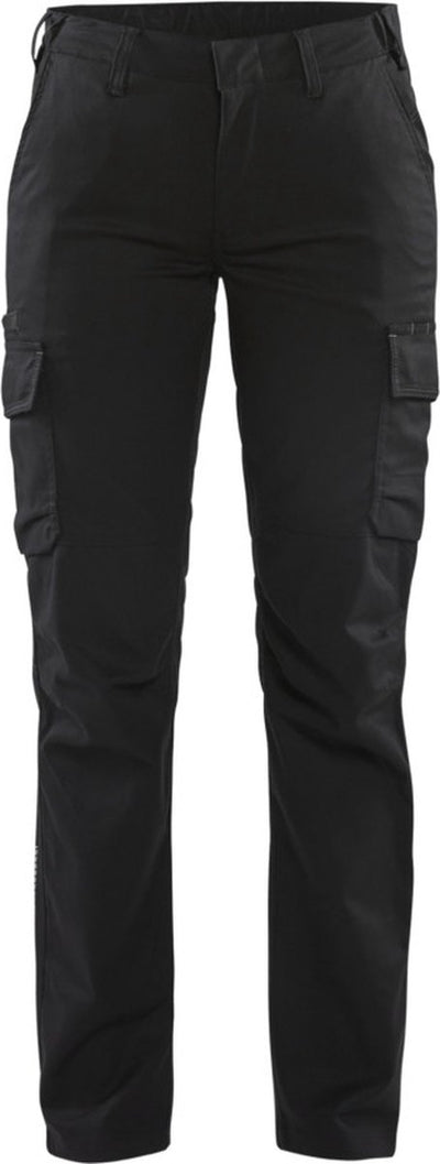 Blåkläder blaklader dames industrie werkbroek stretch 7144-1832 - zwart - c50
