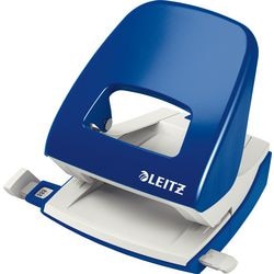 Perforator leitz 5008 metaal 25 vel blauw