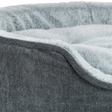 Trixie vital hondenmand lino soft ovaal grijs lichtgrijs - afbeelding 4