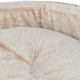 Trixie vital hondenmand lino soft ovaal beige creme - afbeelding 3