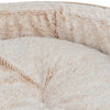 Trixie vital hondenmand lino soft ovaal beige creme