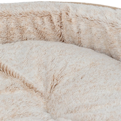 Trixie vital hondenmand lino soft ovaal beige creme