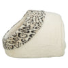 Trixie kattenmand iglo leo soft pluche creme panterprint