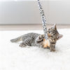 Trixie kattenhengel staart panterprint pluche met kattenkruid catnip
