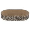Trixie krabmat mand leo karton met kattenkruid catnip bruin