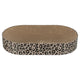 Trixie krabmat mand leo karton met kattenkruid catnip bruin
