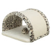 Trixie krabbrug leo panterprint creme