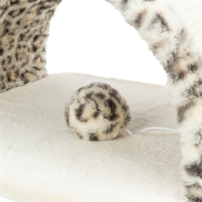 Trixie krabbrug leo panterprint creme