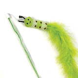 Happy pet tabby patch kattenhengel rups groen - afbeelding 2