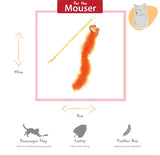 Happy pet tabby patch kattenhengel goudvis oranje - afbeelding 4