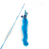 Happy pet tabby patch kattenhengel vogel blauw - afbeelding 2