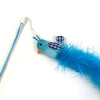 Happy pet tabby patch kattenhengel vogel blauw