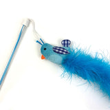 Happy pet tabby patch kattenhengel vogel blauw - afbeelding 3