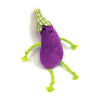 Happy pet tabby patch aubergines met catnip