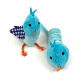 Happy pet tabby patch vogel blauw - afbeelding 1