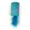 Happy pet tabby patch vogel ratel en roller blauw