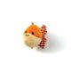 Happy pet tabby patch shaking goudvis