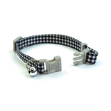 Happy pet tabby patch halsband kat ruit zwart - afbeelding 2