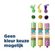 Happy pet tabby patch roller karton assorti