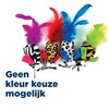 Happy pet tabby patch safari muis met veren assorti