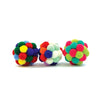 Happy pet tabby patch pom pom bal assorti