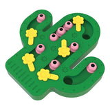 Happy pet tabby patch cactus puzzel intelligentie speelgoed - afbeelding 1