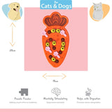 Happy pet tabby patch wortel puzzel intelligentie speelgoed - afbeelding 3