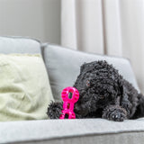 Trixie dumbell soft strong tpr roze - afbeelding 3