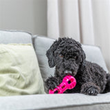 Trixie dumbell soft strong tpr roze - afbeelding 4