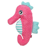 Trixie zeepaard stof roze aqua - afbeelding 1