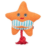 Trixie zeester met flostouw oranje - afbeelding 1