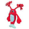 Trixie kreeft met flostouw rood