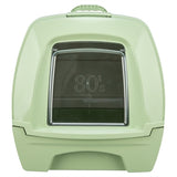 Trixie kattenbak easydraw met lade grijsgroen - afbeelding 2