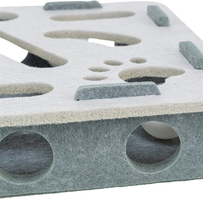 Trixie hole'n'roll box vilt grijs