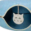 Trixie speeldonut vilt blauw