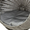 Trixie kattenmand amalia rond polyrattan grijs