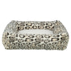 Trixie hondenmand leo hoekig panterprint creme
