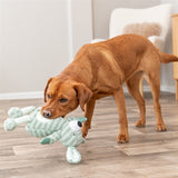 Trixie hond met strepen pluche groen - afbeelding 4